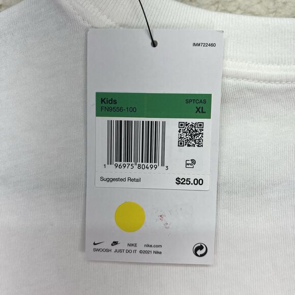 Kids Nike Sportswear Max 90 Graphic T-Shirt Extra Large XL‎ FN9556-100 NWT - Picture 4 of 5